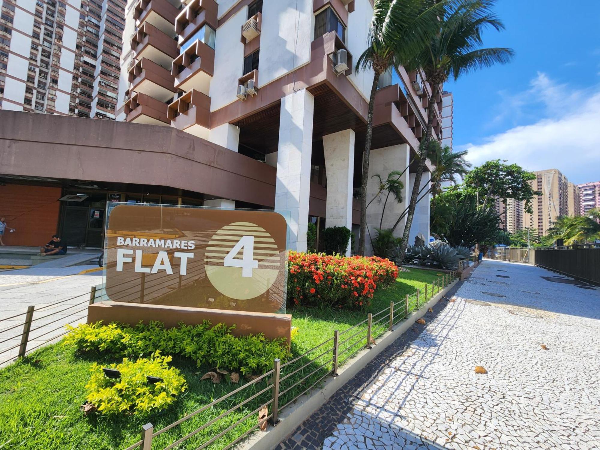 Vista Mar Barramares Flat Barra Da Tijuca - Novo Apartment Rio de Janeiro
