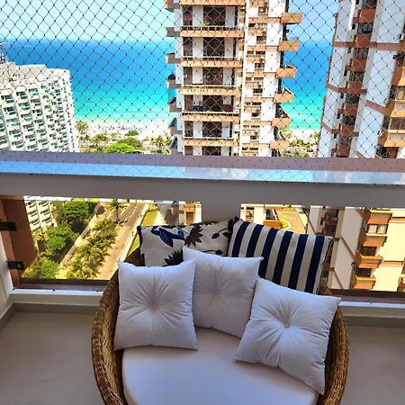 Apartamento Vista Mar Barramares Flat Praia Barra Da Tijuca - Novo Rio de Janeiro Exterior photo